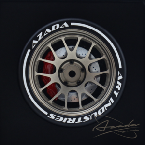 Azada 14 Spoke Steering Wheel Bronze/5컬러 Caliper AZ6113 산화 후타바 NB4 장착가능