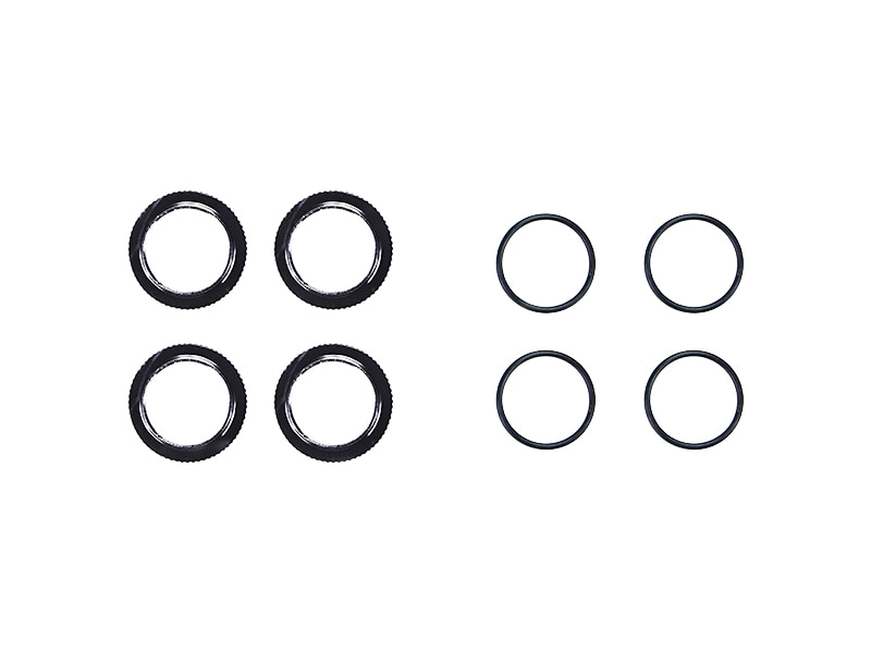 Shock adjusting nut alu o-rings (4) X20 (SER401839)