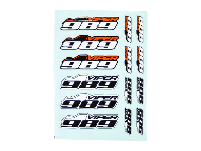 Decal sheet Viper S989 (2) (SER903773)