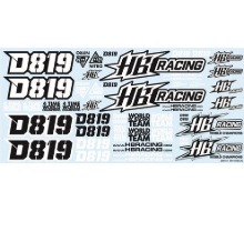 HB RACING D819 Decal [HB204451]