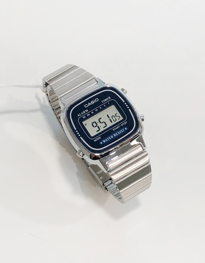 [CASIO] 네이비 메탈 와치