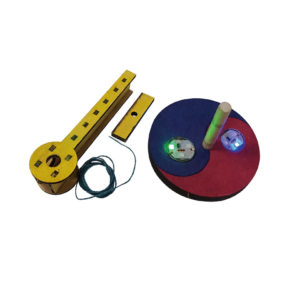LED 발광팽이 만들기 제품디자인 진로탐험 DIY 키트 LED 발광팽이 만들기 제품디자인 진로탐험 DIY 키트