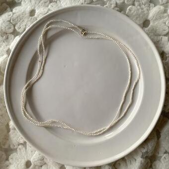 Atelier d&#039;antan pearl necklace