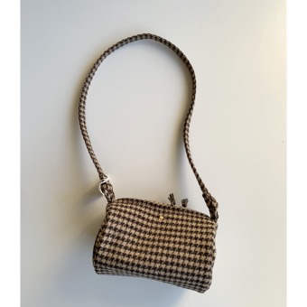 R&amp;D.M.CO- houndstooth shoulder bag