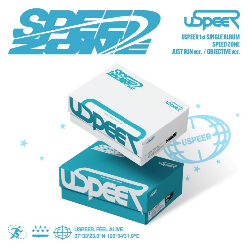 [8/17 대면 팬사인회] USPEER(유스피어) 1st SINGLE ALBUM [SPEED ZONE]-thumbnail