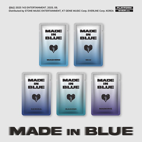 [8/30 단체 영상통화 팬사인회] MADEIN S - MADE in BLUE (PLATFORM EVER ver.)-thumbnail