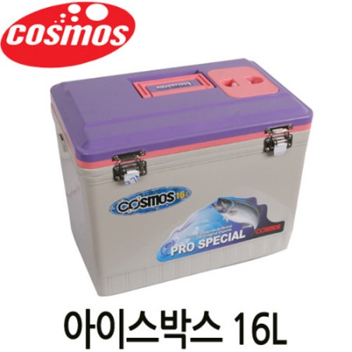 [우주보온] 코스모스 아이스박스 16L (WJ-711) 낚시 레저용