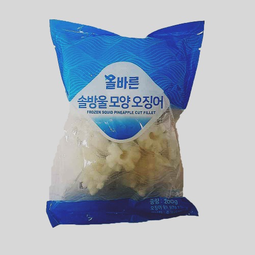 업소용 솔방울 오징어 2kg  5박스