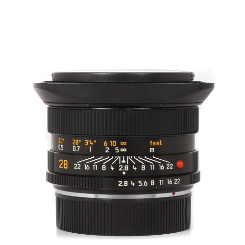 Leica R 28mm f2.8 Elmarit Rom Black