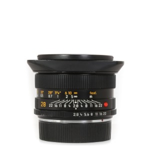 Leica R 28mm f2.8 Elmarit Rom Black