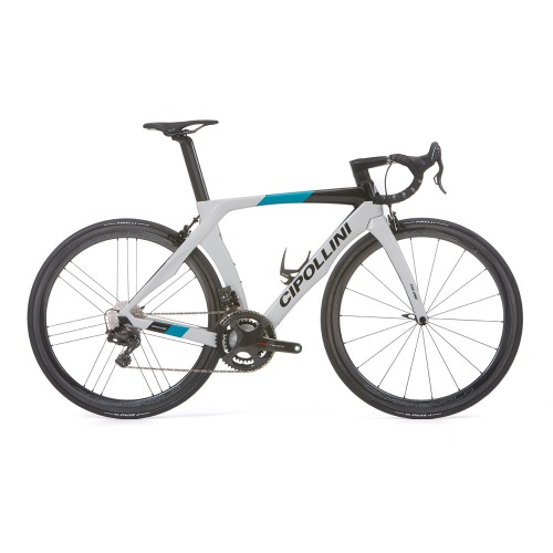 MCipollini RB1K The One Rim Frame Set (Light Grey/Carbon/Deep Ocean shiny)