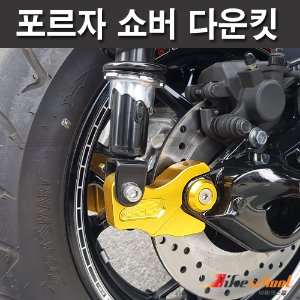 [F8215] 포르자300_350 리어 쇼버 다운킷 4cm 세트상품 BIKERS