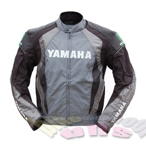 [N6256]-YAMAHA 그레이 바이크자켓 오토바이라이더자켓[슈트]