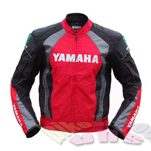 [N6254]-YAMAHA 레드 바이크자켓 오토바이라이더자켓[슈트]