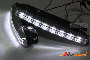 [J3382]-고휘도 LED DAYTIME RUNNING LIGHTS 고급형 12V 2개1세트