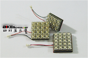 [J3037]-LED SMD 사각/ 3종 [전차종]