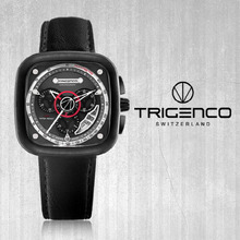 [트리젠코시계 TRIGENCO] TG-5000L-BK/BK Forsch(포르쉬) SWITZERLAND 43mm